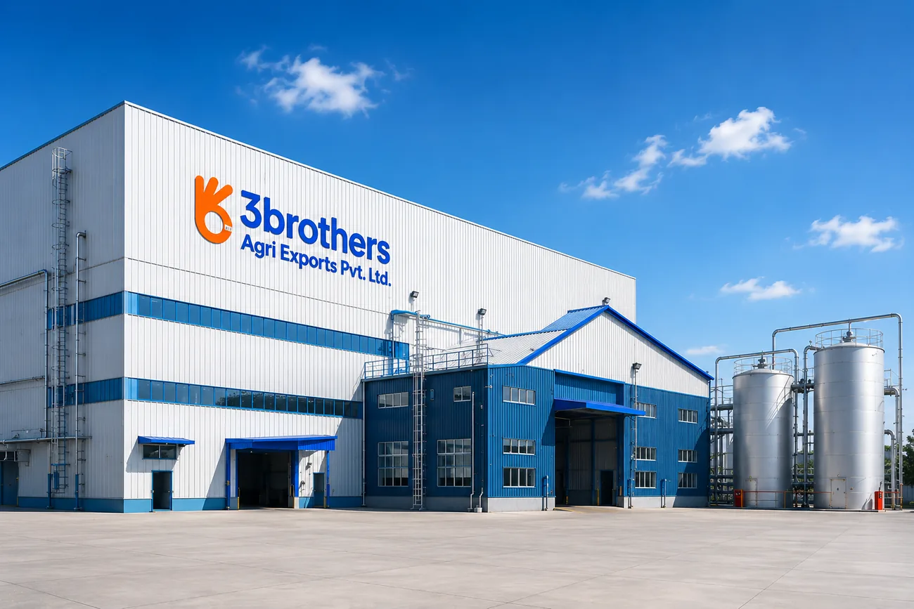 3Brothers Agri potato flakes manufacturing facility in Uttar Pradesh, India